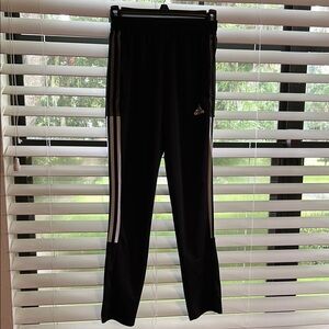 Adidas Black and White Joggers Sleek Athletic Design